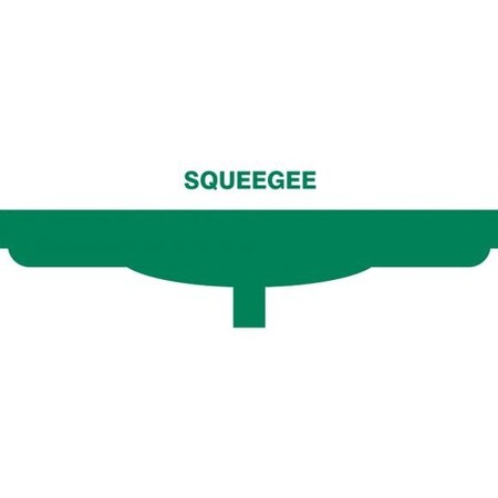 Accuform TOOL SHADOWS SQUEEGEE HEADS COLOR PVR337GN PVR337GN